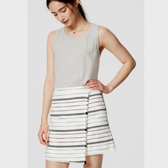 Ann Taylor Dresses & Skirts - Ann Taylor Faux Wrap Skirt